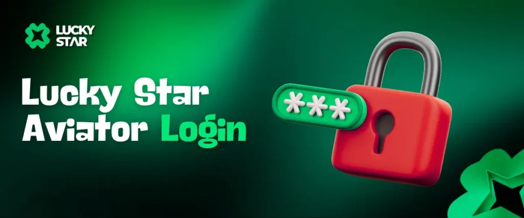 Login process for accessing your Lucky Star Aviator account