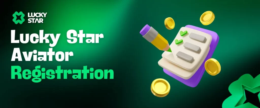 Lucky Star Aviator account registration process